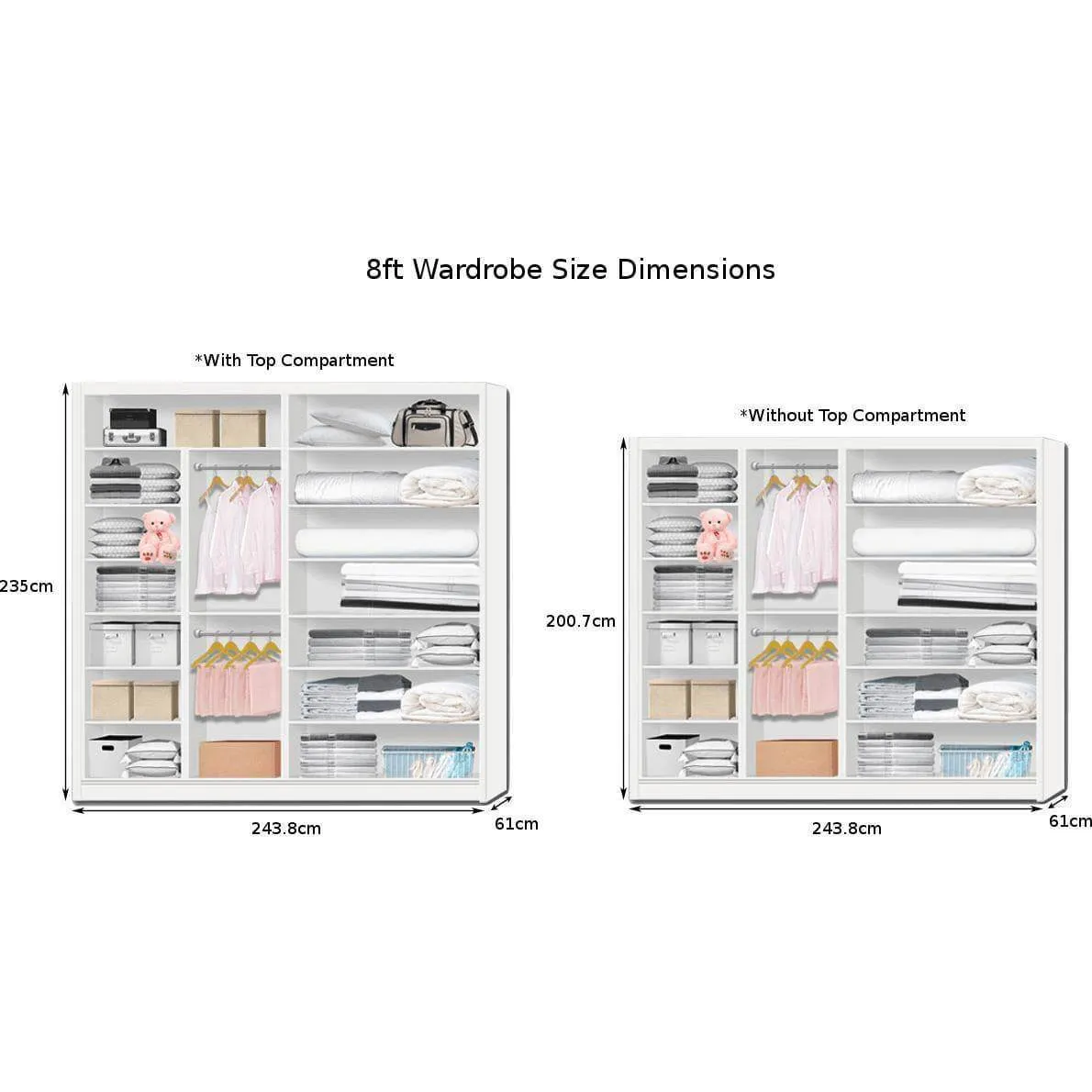 Amity Modular Wardrobe A06