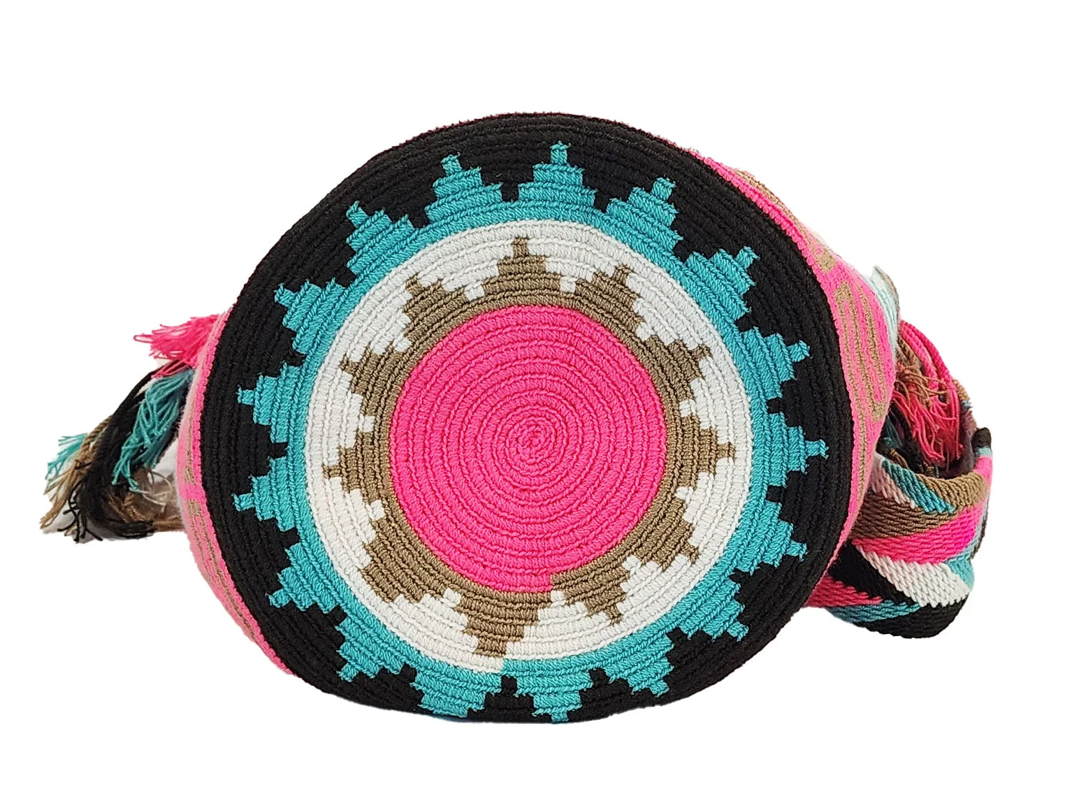 Annabella Large Handmade Wayuu Mochila bag