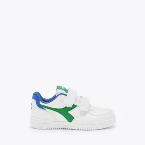 DIADORA SNEAKERS RAPTOR LOW PS BIANCO-VERDE JOLLY