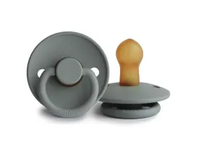 FRIGG Natural Rubber Pacifier in French Gray