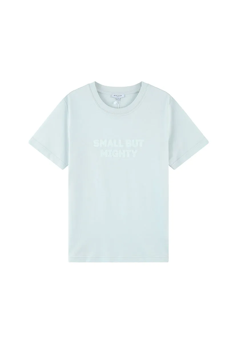 Garrin Cotton T-shirt - Ice Blue