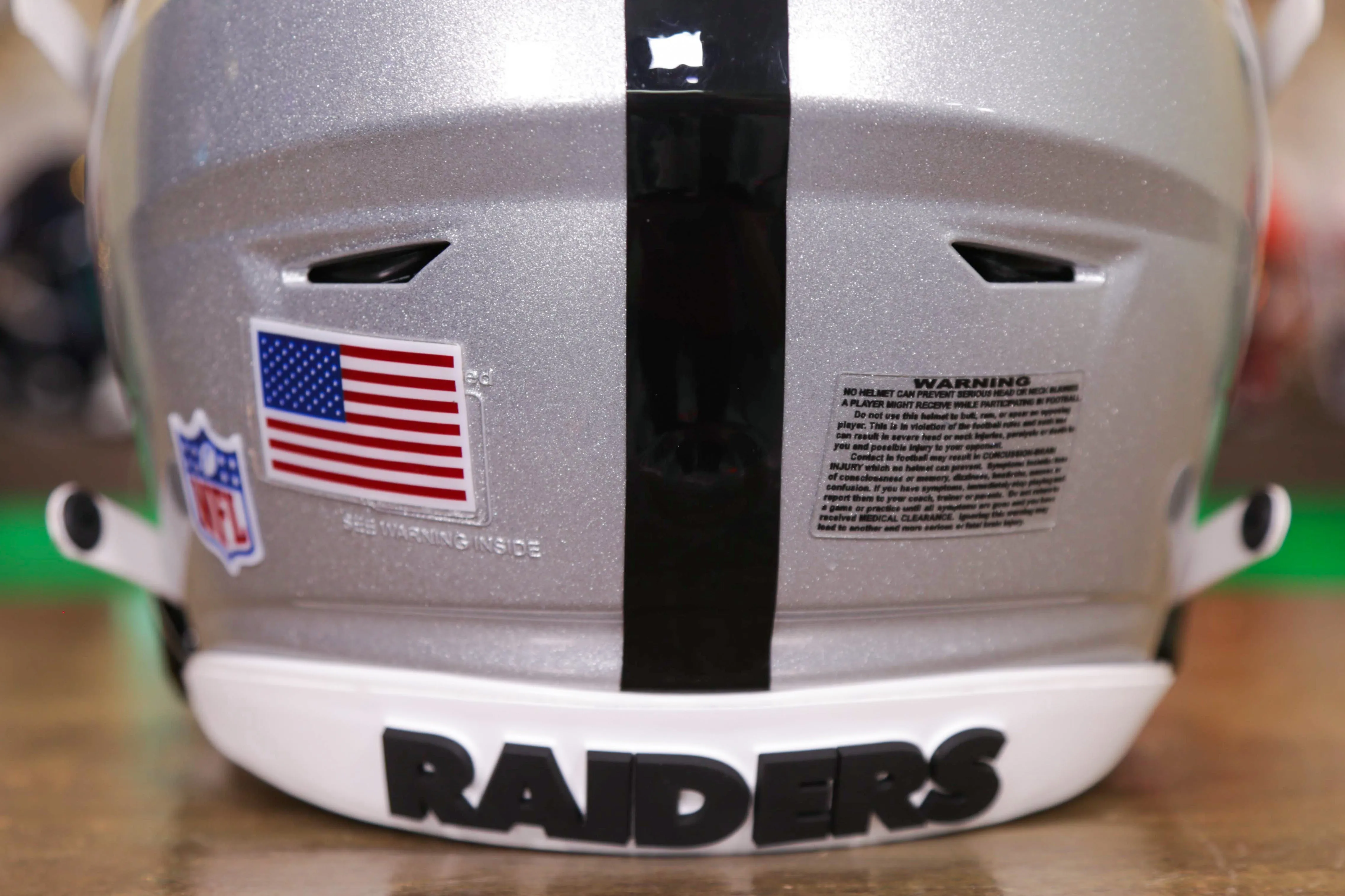 Las Vegas Raiders Riddell SpeedFlex Helmet - GG Edition 00363