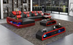 Maximus Modern Recliner Sectional With Mood Light | Futuristic Furniture