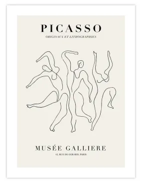 Picasso, Musee Galliere, Trois Danseuses