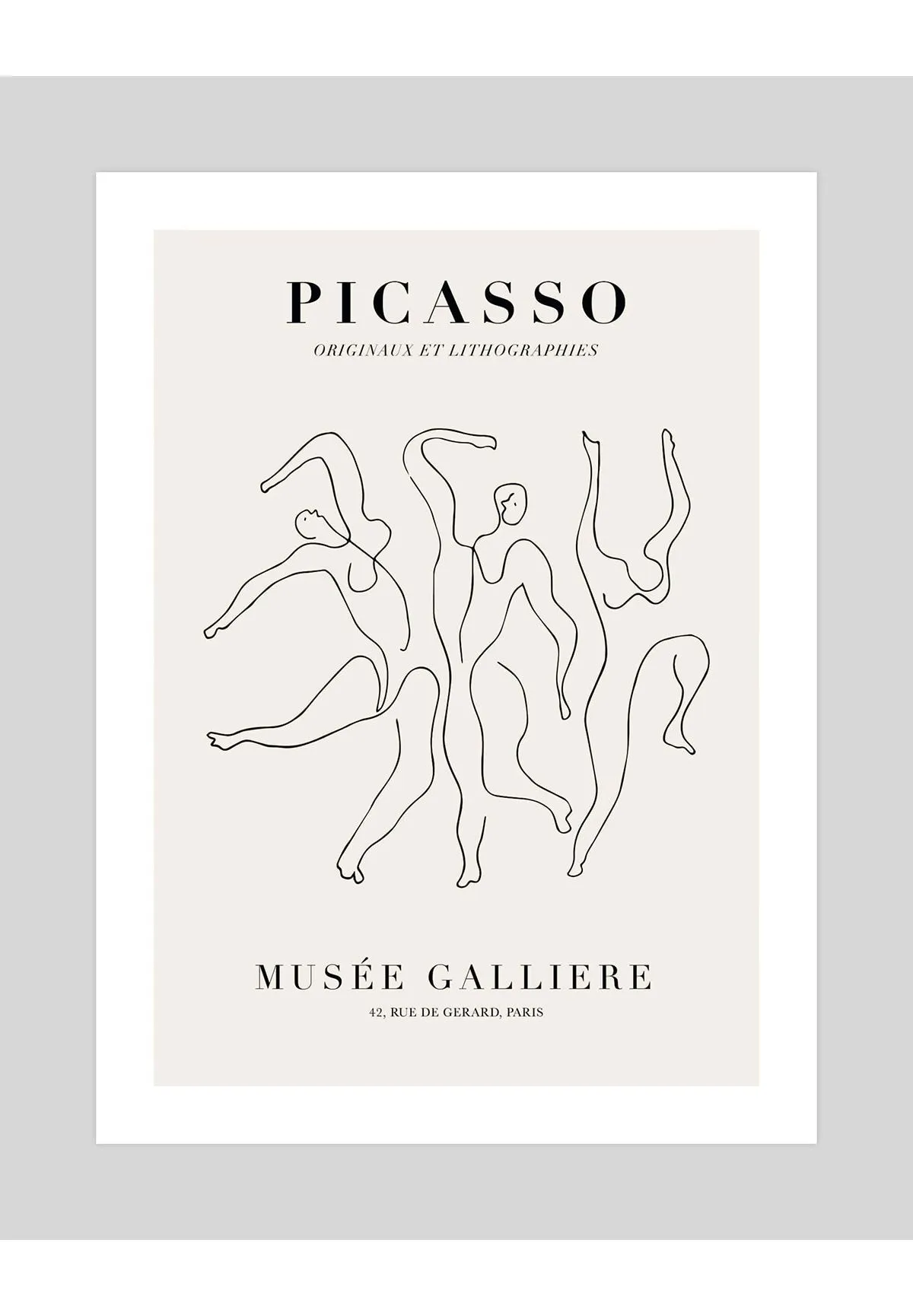 Picasso, Musee Galliere, Trois Danseuses