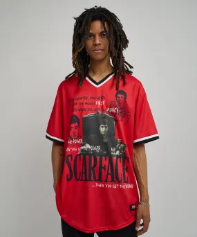 Scarface™ Baseball Jersey - Red